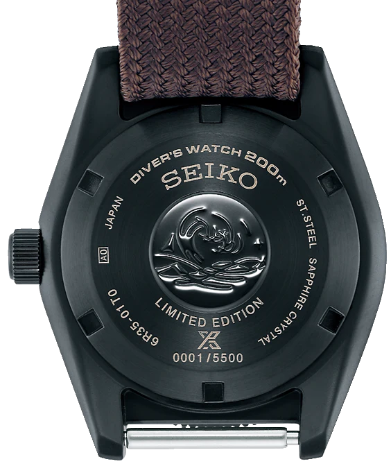 Seiko Watch Prospex Black Series 1965 Recreation Limited Edition - Image 2