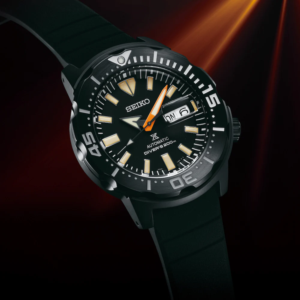 Seiko Watch Prospex Black Series Monster Limited Edition - Image 2