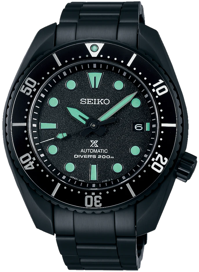 Seiko Prospex Black Series Night Vision Sumo Diver Limited Edition