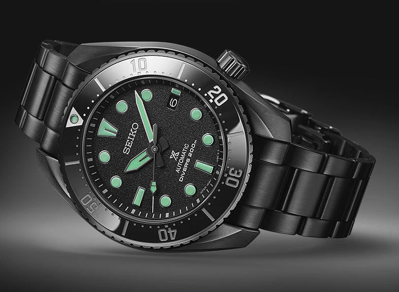 Seiko Prospex Black Series Night Vision Sumo Diver Limited Edition - Image 4