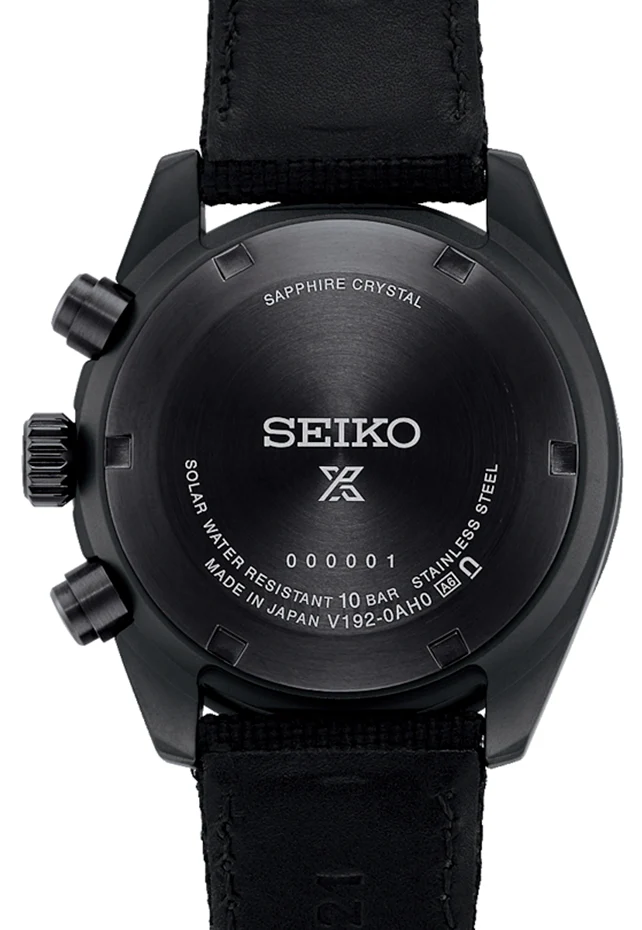 Seiko Prospex Black Series Night Vision Turtle Diver Watch - Image 3
