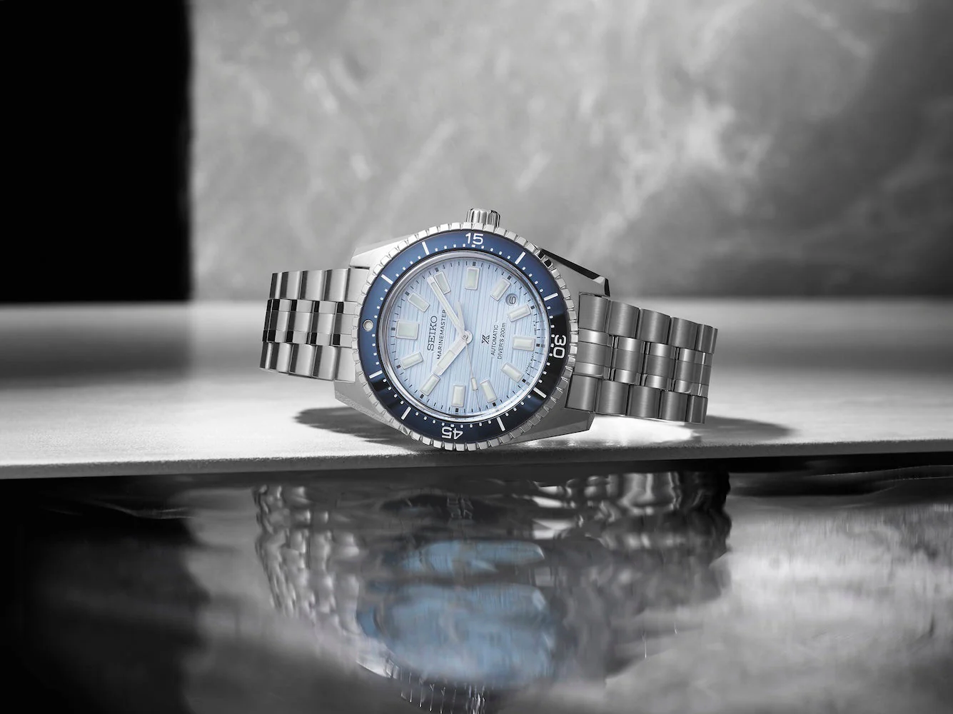 Seiko Prospex Clearwater Blue Marinemaster 1965 Reinterpretation Diver Watch - Image 7