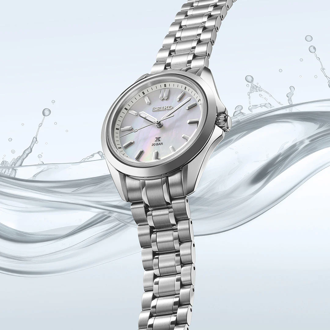 Seiko Prospex Sea Ladies Seafoam White Watch - Image 4