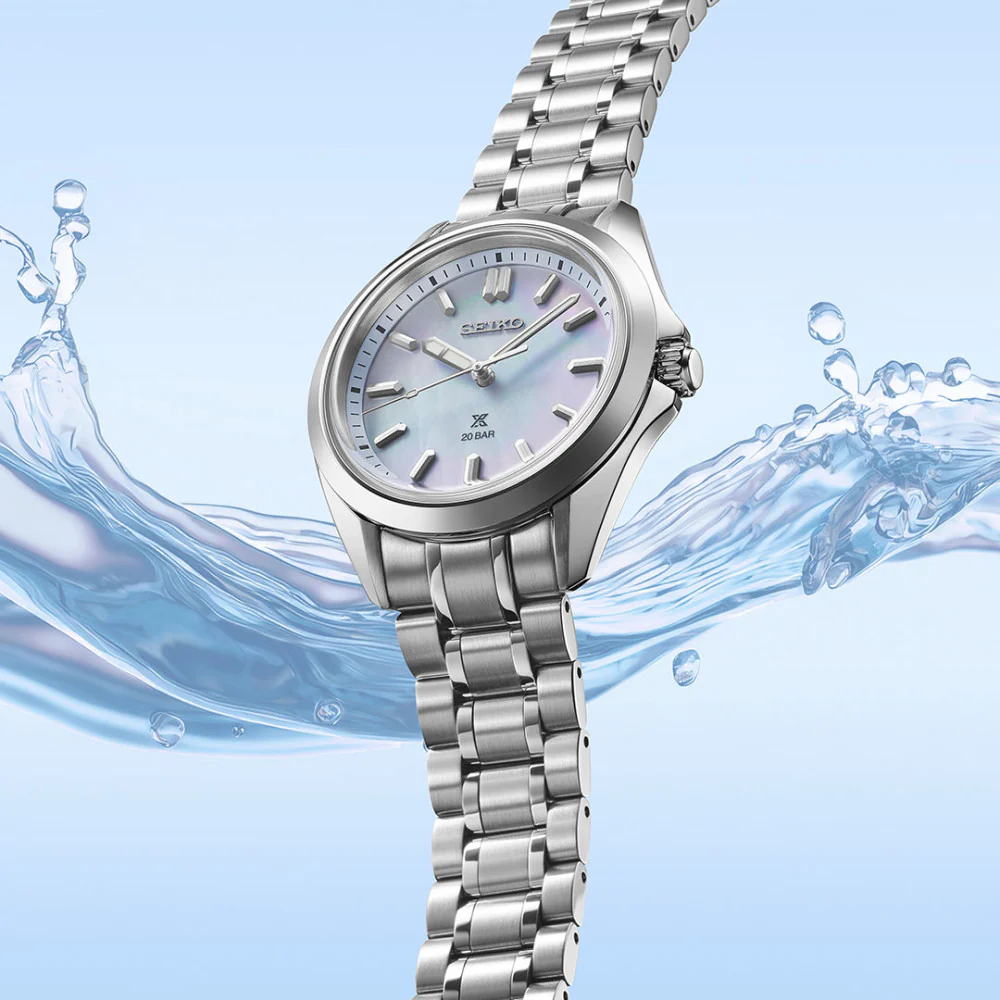 Seiko Prospex Sea Ladies Aqua Blue Watch - Image 4