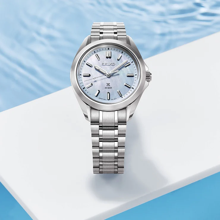 Seiko Prospex Sea Ladies Aqua Blue Watch - Image 5