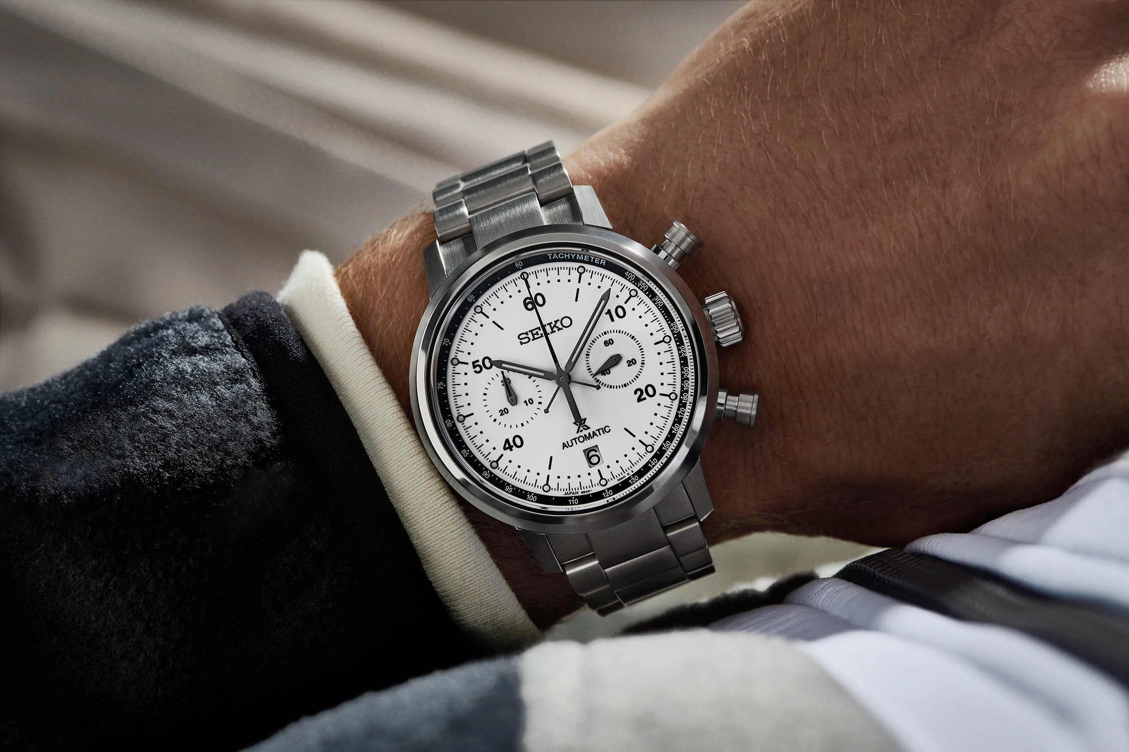 Seiko Watch Prospex Speedtimer Chronograph 1964 Recreation Limited Edition D - Image 4