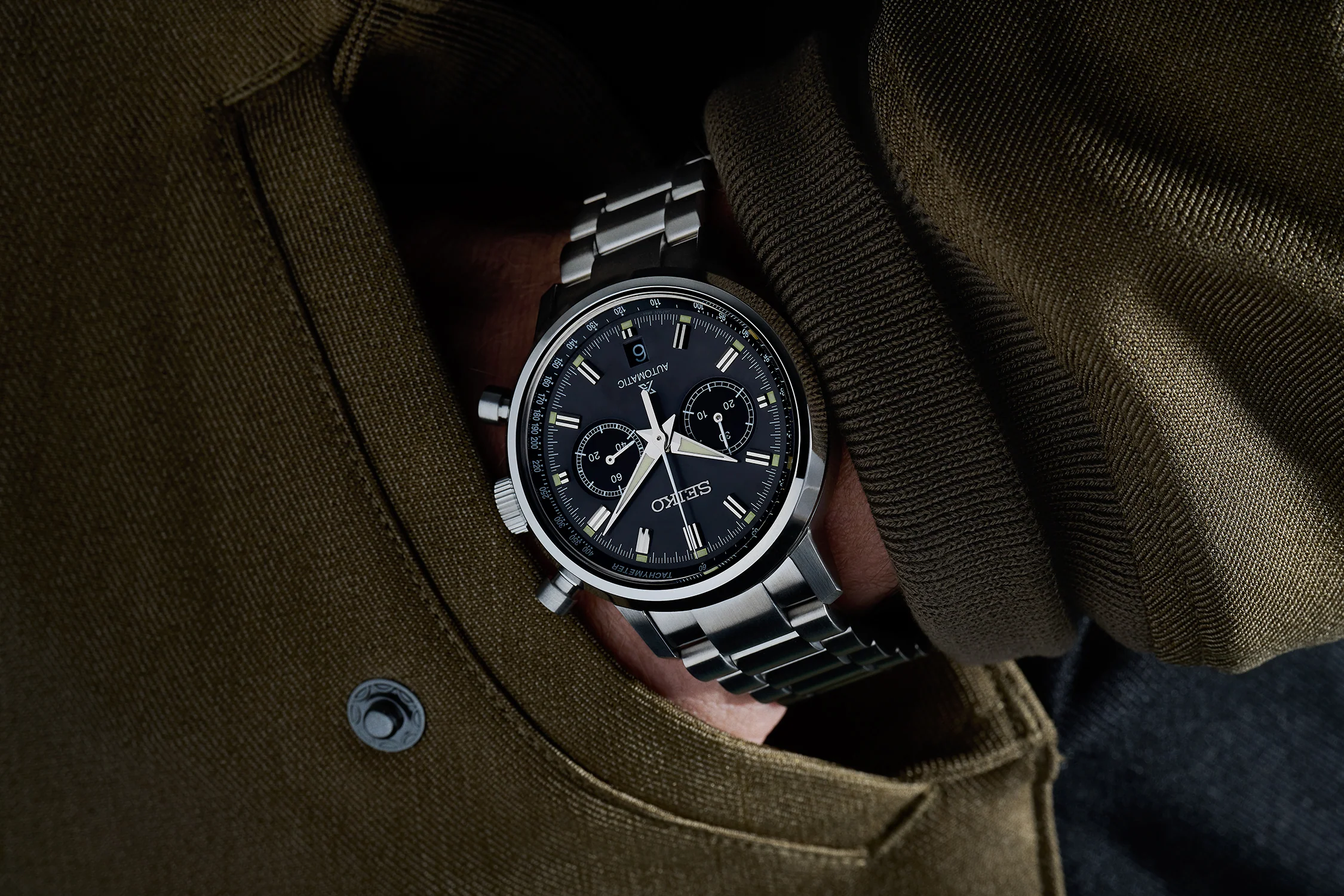 Seiko Watch Prospex Speedtimer Chronograph 1964 Recreation - Image 2