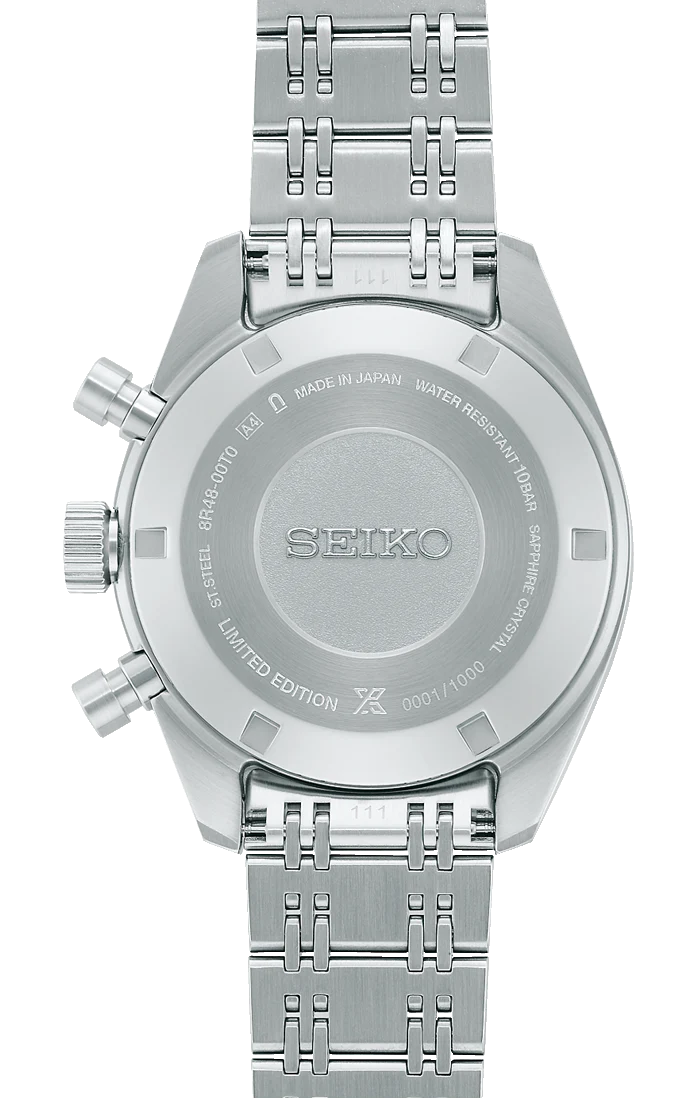 Seiko Prospex Speedtimer Panda 1972 Chronograph Re-Interpretation 100th Anniversary Limited Edition Watch D - Image 2