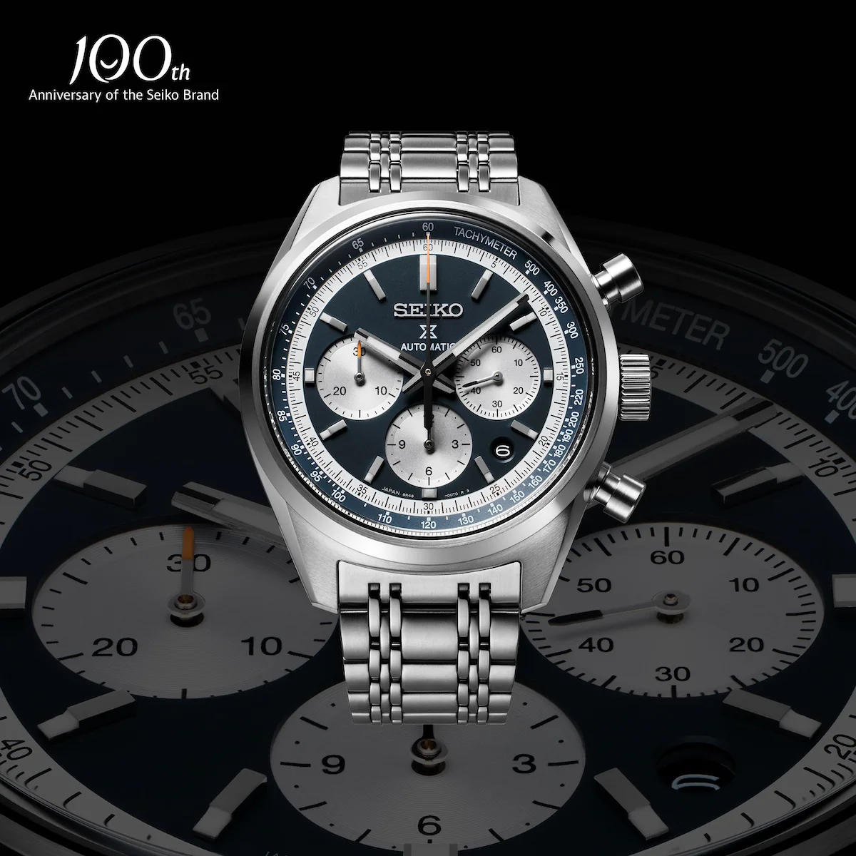Seiko Prospex Speedtimer Panda 1972 Chronograph Re-Interpretation 100th Anniversary Limited Edition Watch D - Image 8