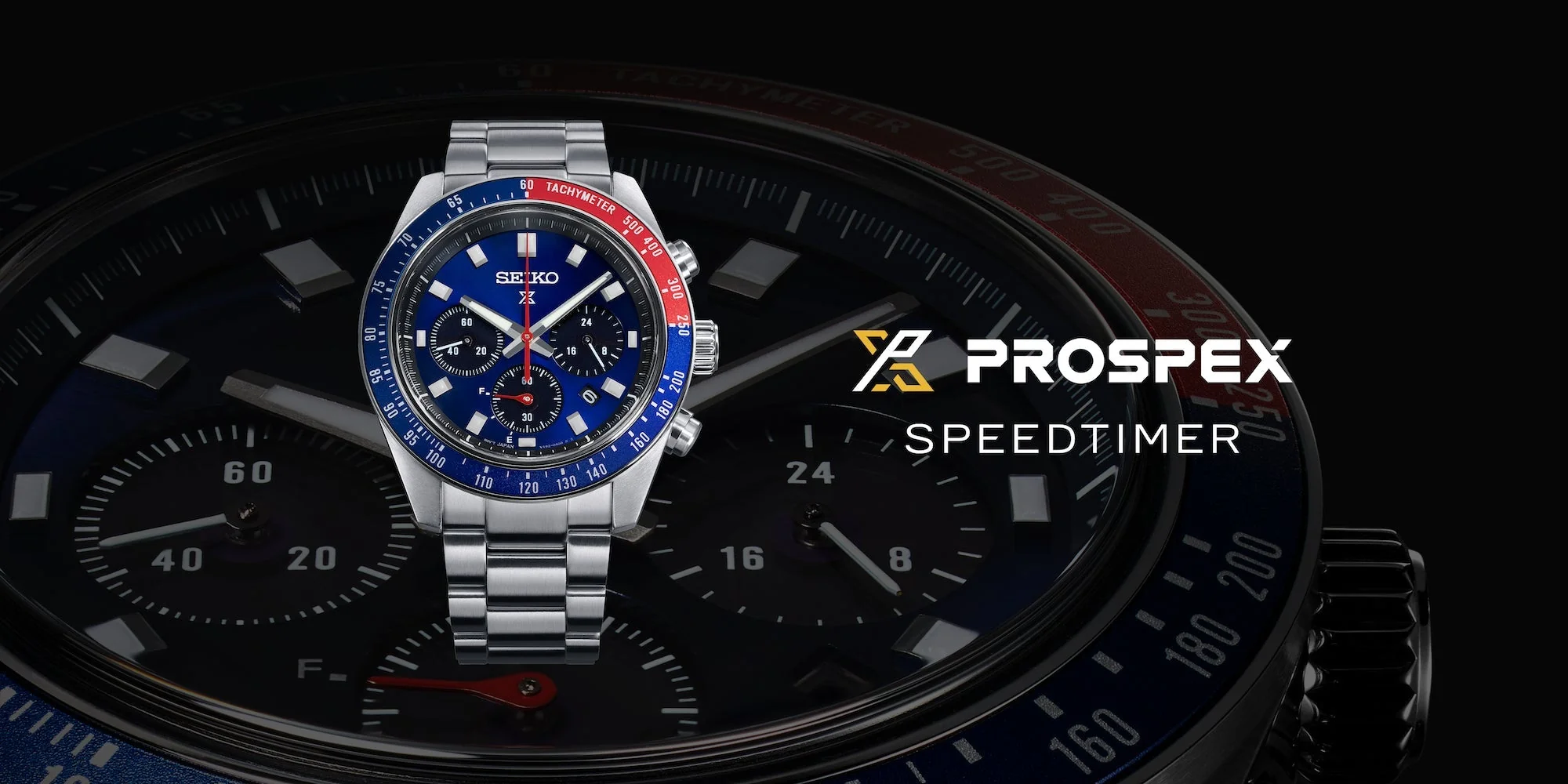 Seiko Prospex SpeedTimer Solar Chronograph Watch - Image 4