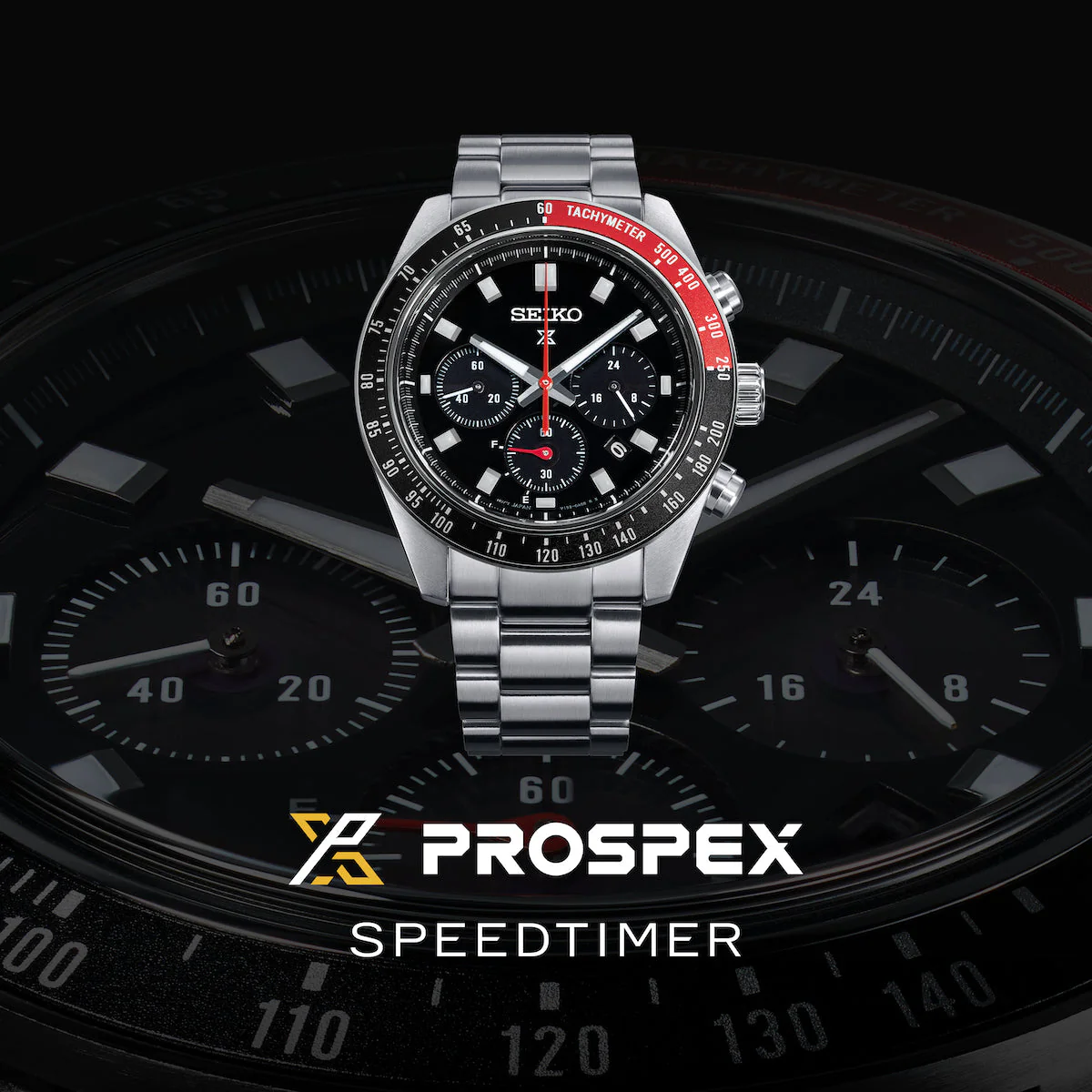 Seiko Prospex SpeedTimer Solar Chronograph Watch - Image 5