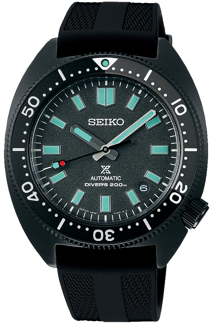 Seiko Watch Prospex Black Series Night Turtle Limited Edition