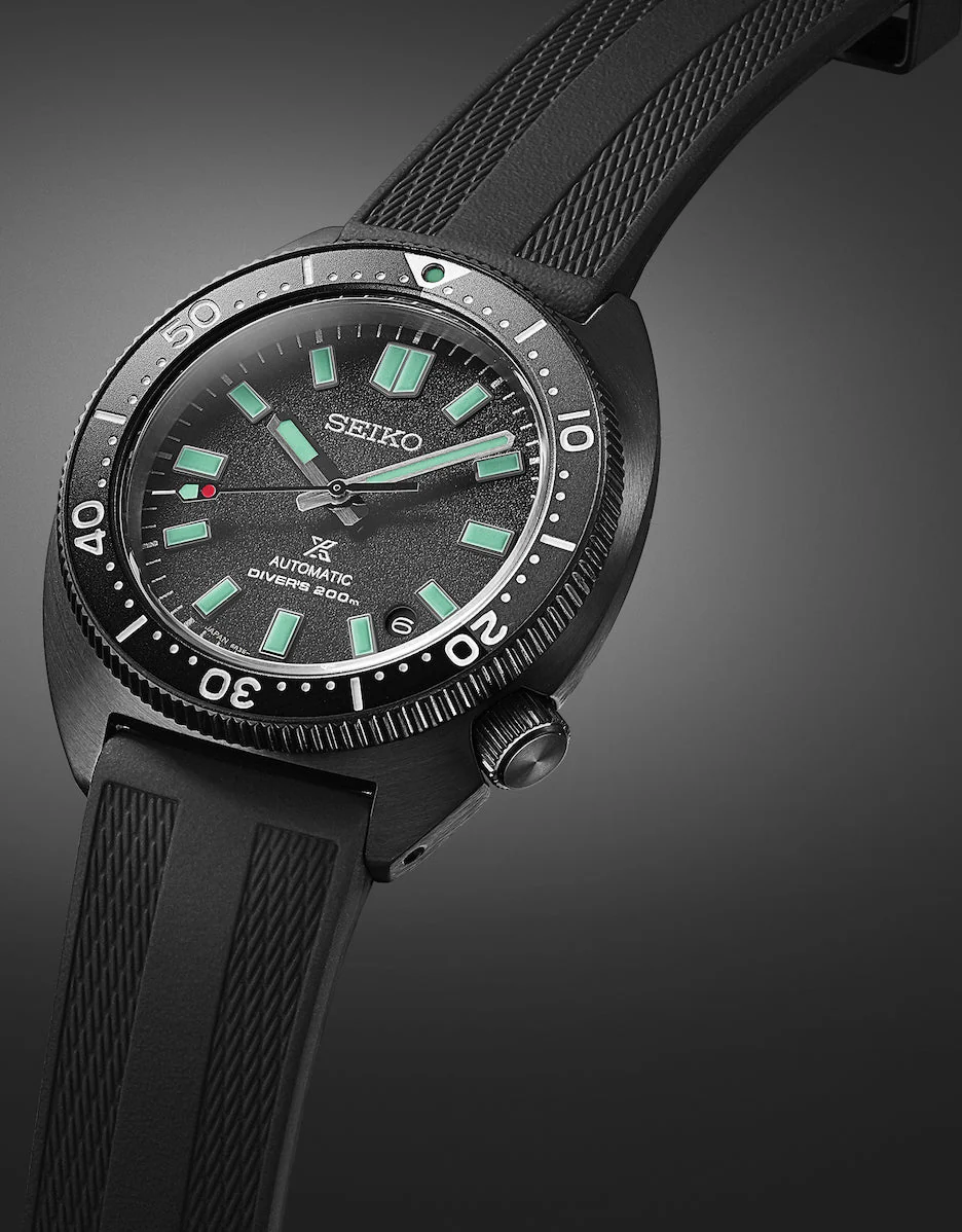 Seiko Watch Prospex Black Series Night Turtle Limited Edition - Image 4