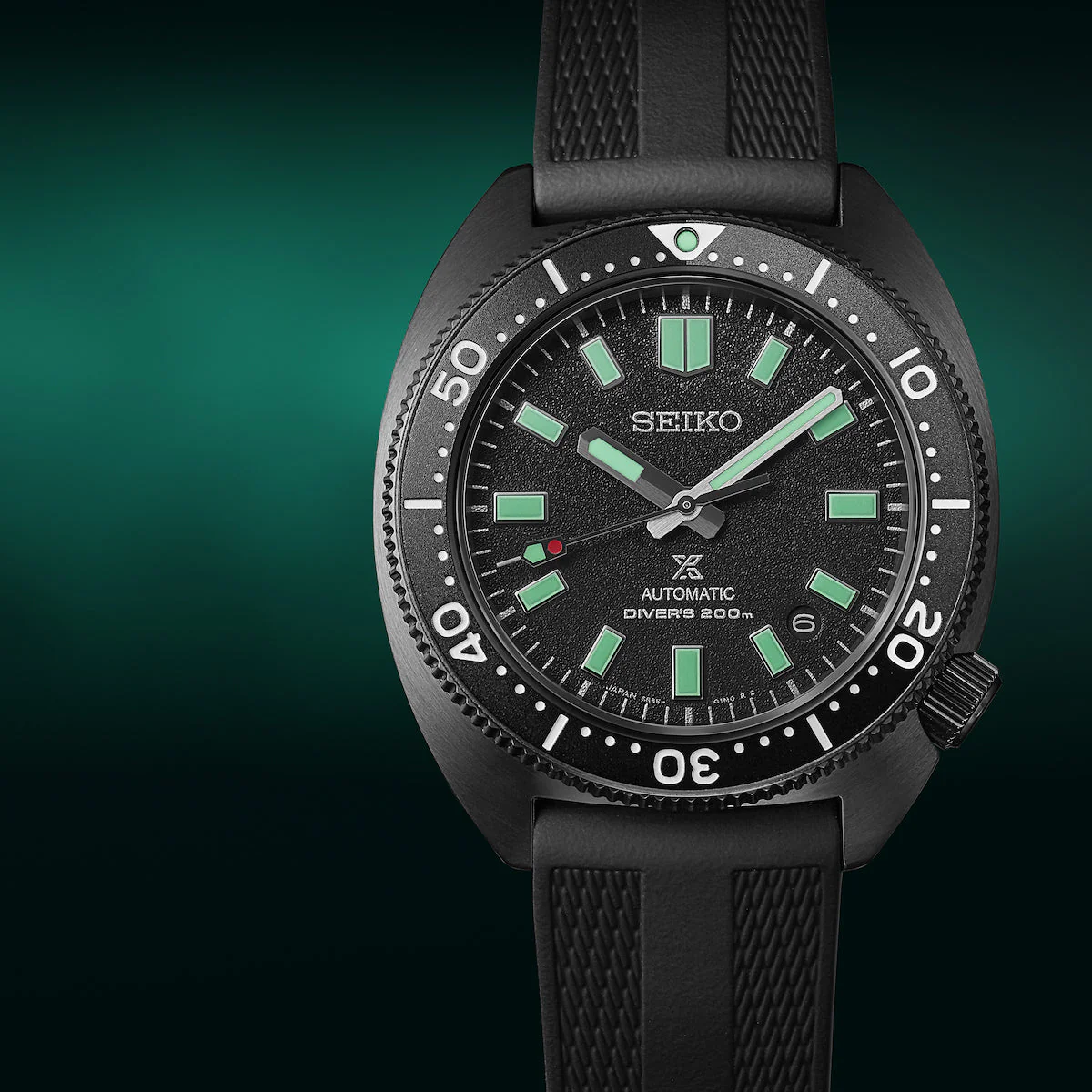 Seiko Watch Prospex Black Series Night Turtle Limited Edition - Image 5