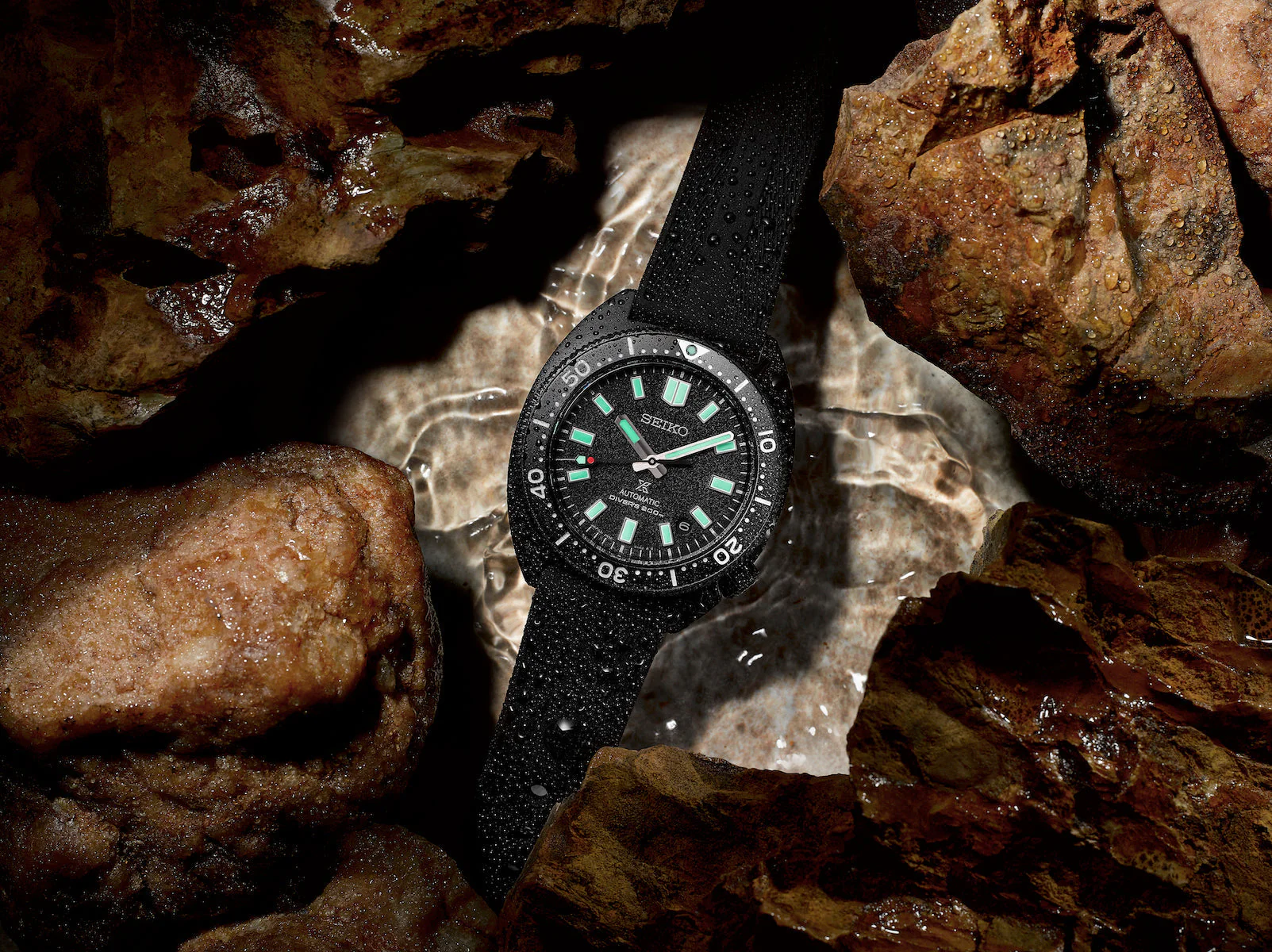 Seiko Watch Prospex Black Series Night Turtle Limited Edition - Image 6