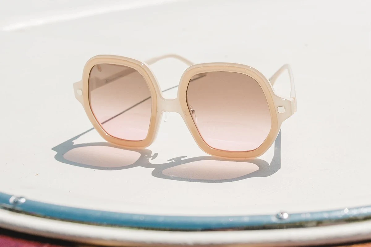 SevenFriday Sunglasses Middle Bridge Nude Size 54-23 D - Image 7