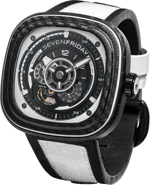 SevenFriday Watch P3C/07 White Carbon - Image 2