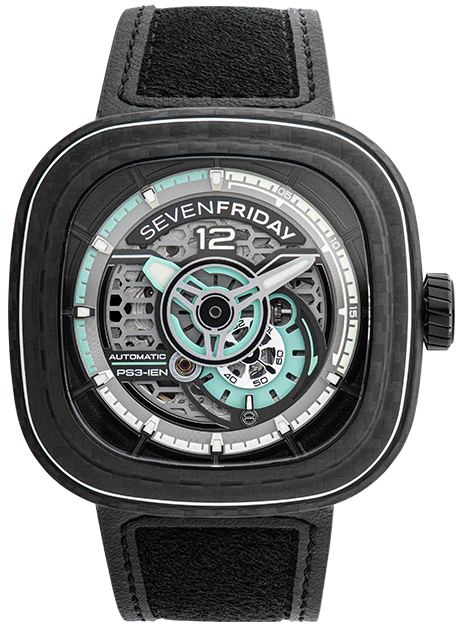 SevenFriday PS3/01 Carbon Jade Limited Edition