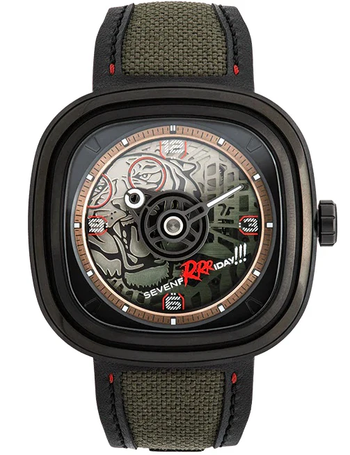 SevenFriday Watch T3/04 Tiger Green Edition