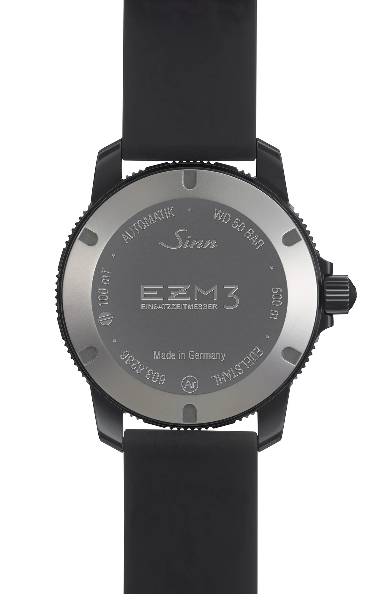 Sinn EZM 3 S Silicone Watch - Image 2
