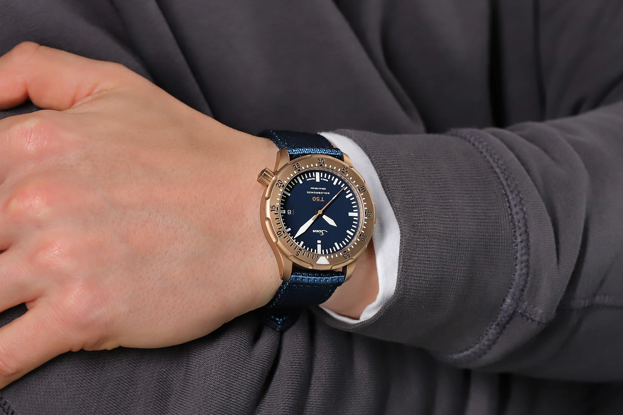 Sinn T50 GoldBronze B Limited Edition Watch - Image 7