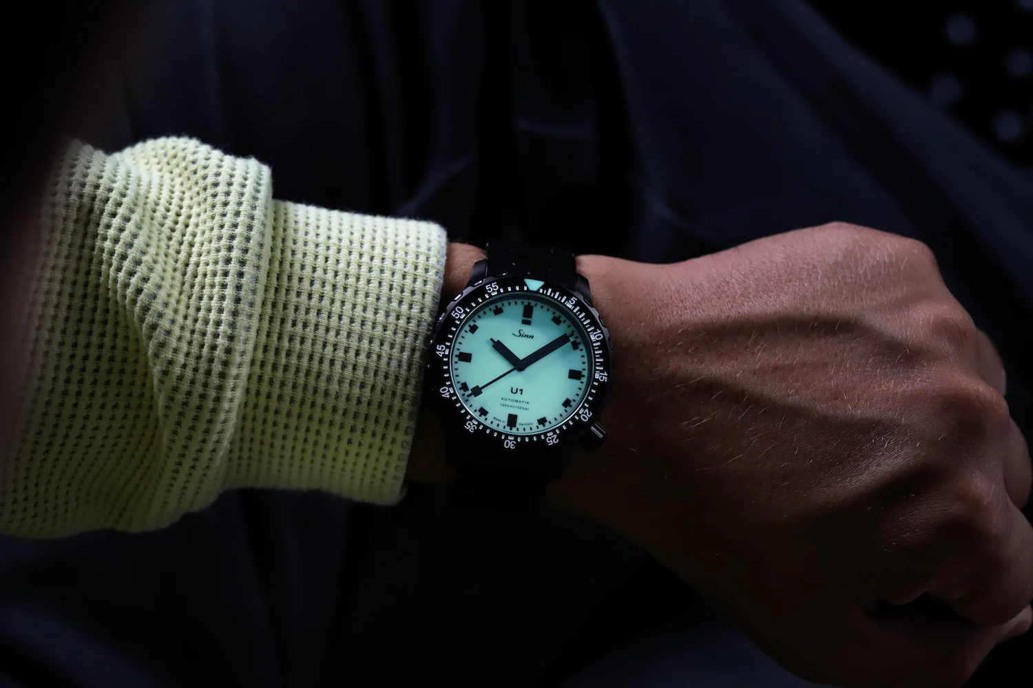 Sinn U1 S L Grey Canvas Limited Edition Watch - Image 4