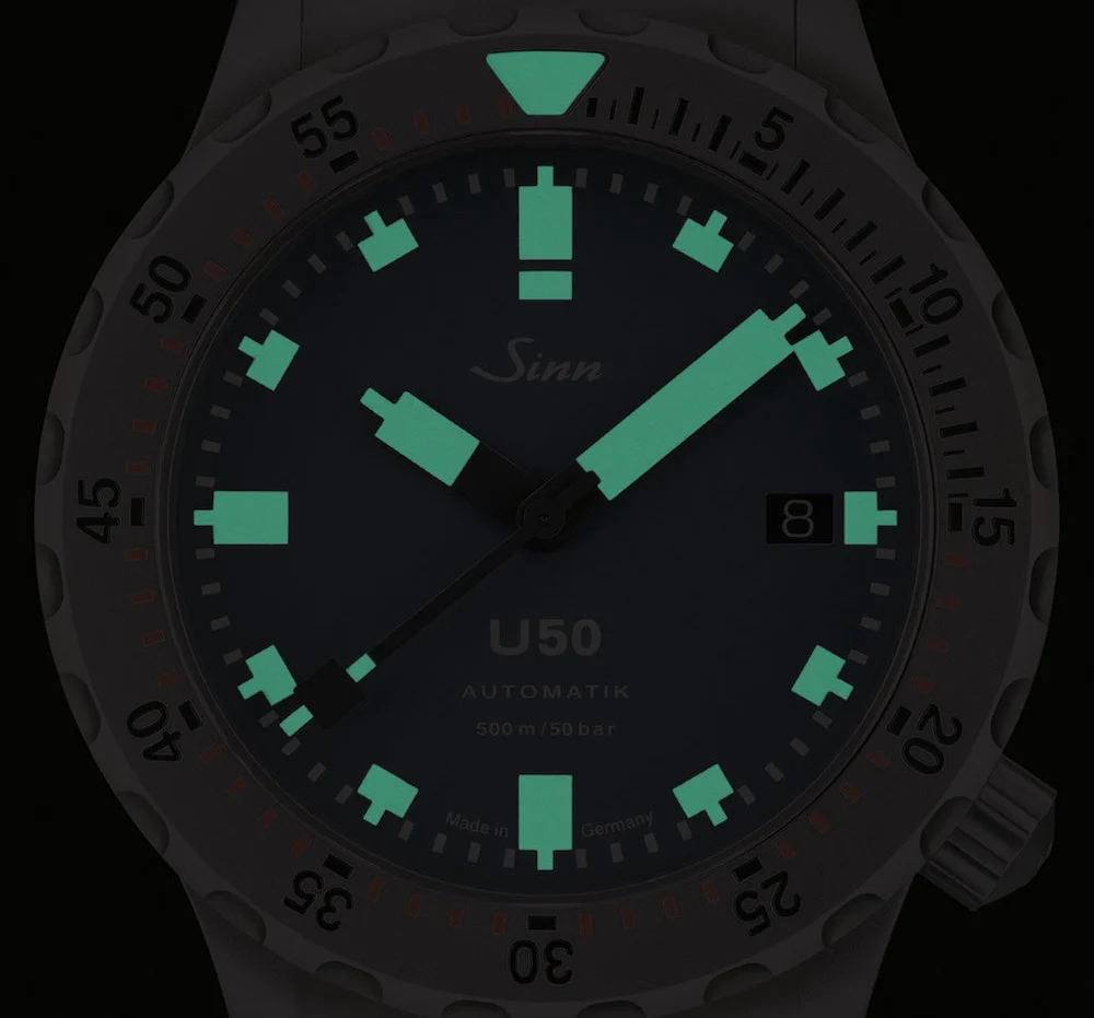 Sinn U50 B Blue Rubber Watch - Image 2