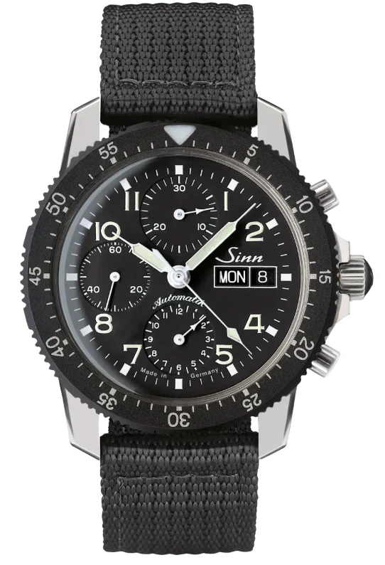 Sinn 103 St Flieger Chronograph Grey Textile Watch
