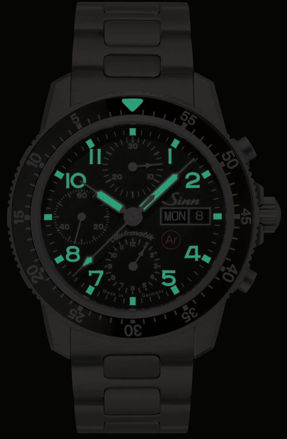 Sinn 103 Ti Ar Titanium H-Link Bracelet Watch - Image 3
