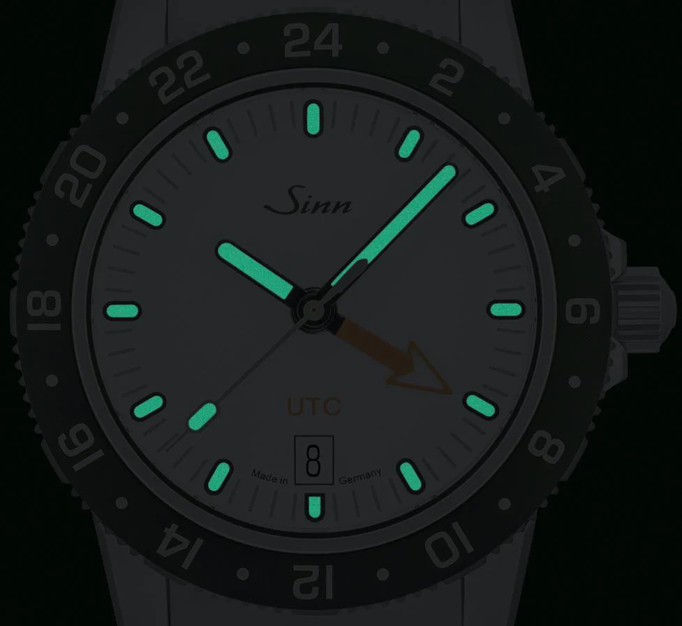 Sinn 105 St Sa W UTC Silicone Watch - Image 3