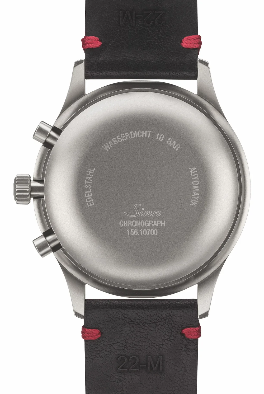Sinn 156.1 Vintage Black With Red Seam Watch - Image 3