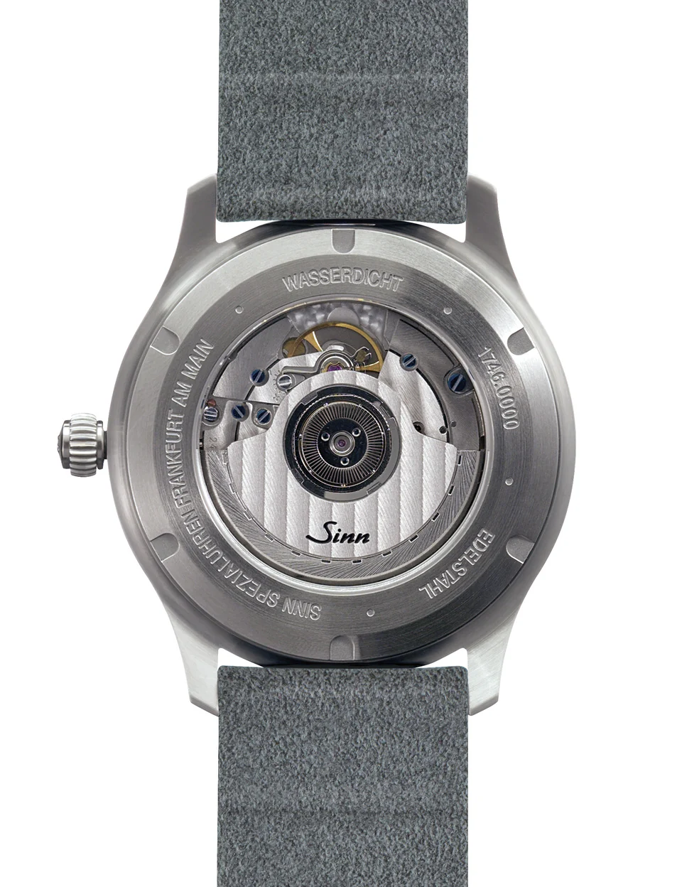 Sinn 1746 Heimat Black Calf Leather Watch - Image 2