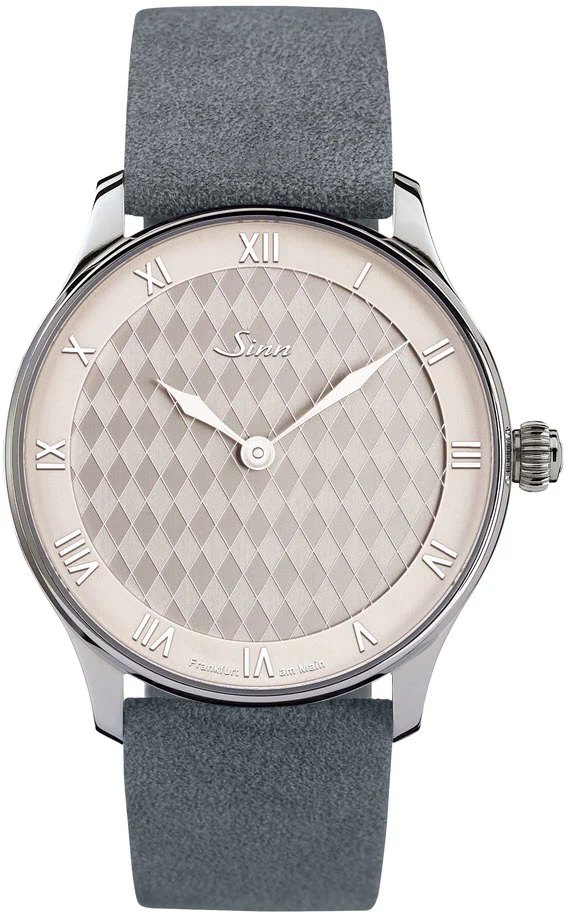 Sinn 1746 Heimat Grey Alcantara Watch
