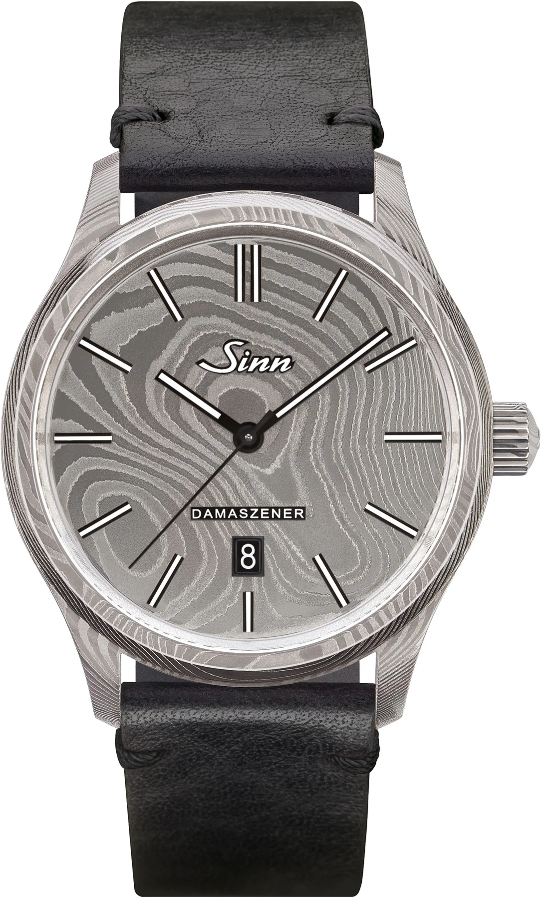 Sinn Watch 1800 Damaszener Cowhide Vintage Black Limited Edition