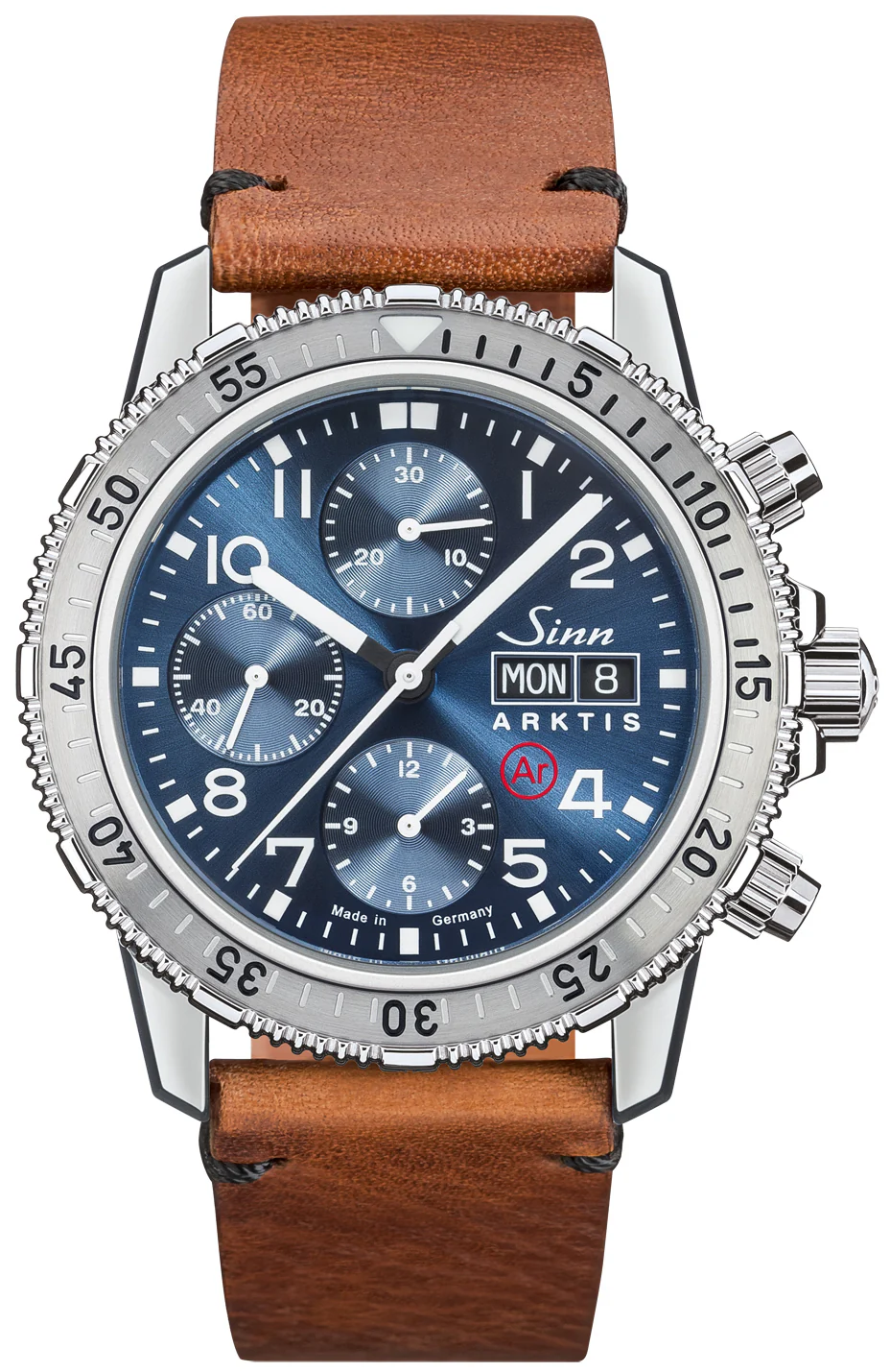 Sinn 206 Arktis II Vintage Cowhide Vintage Brown Watch