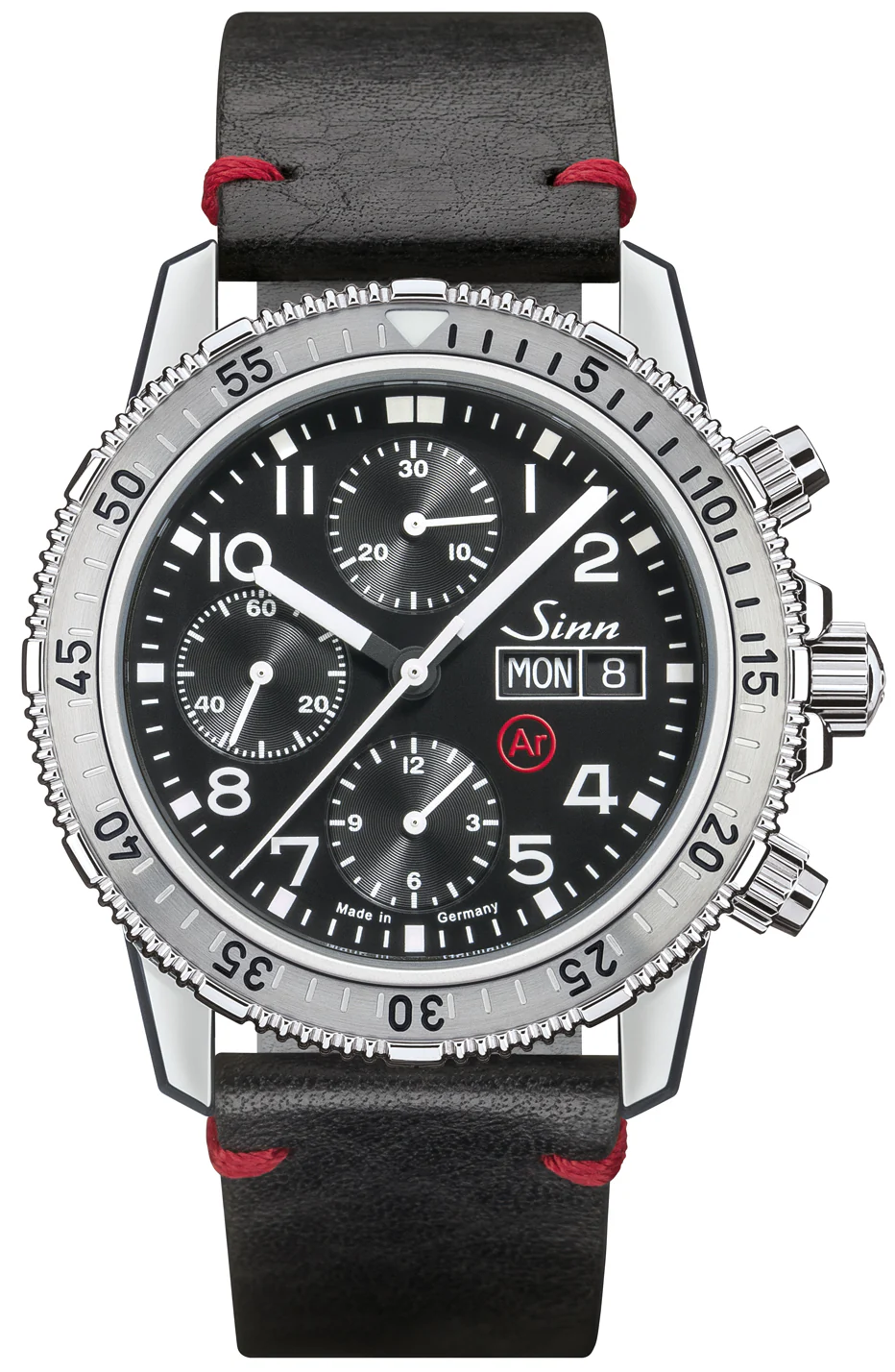 Sinn 206 St Ar Vintage Black With Red Watch