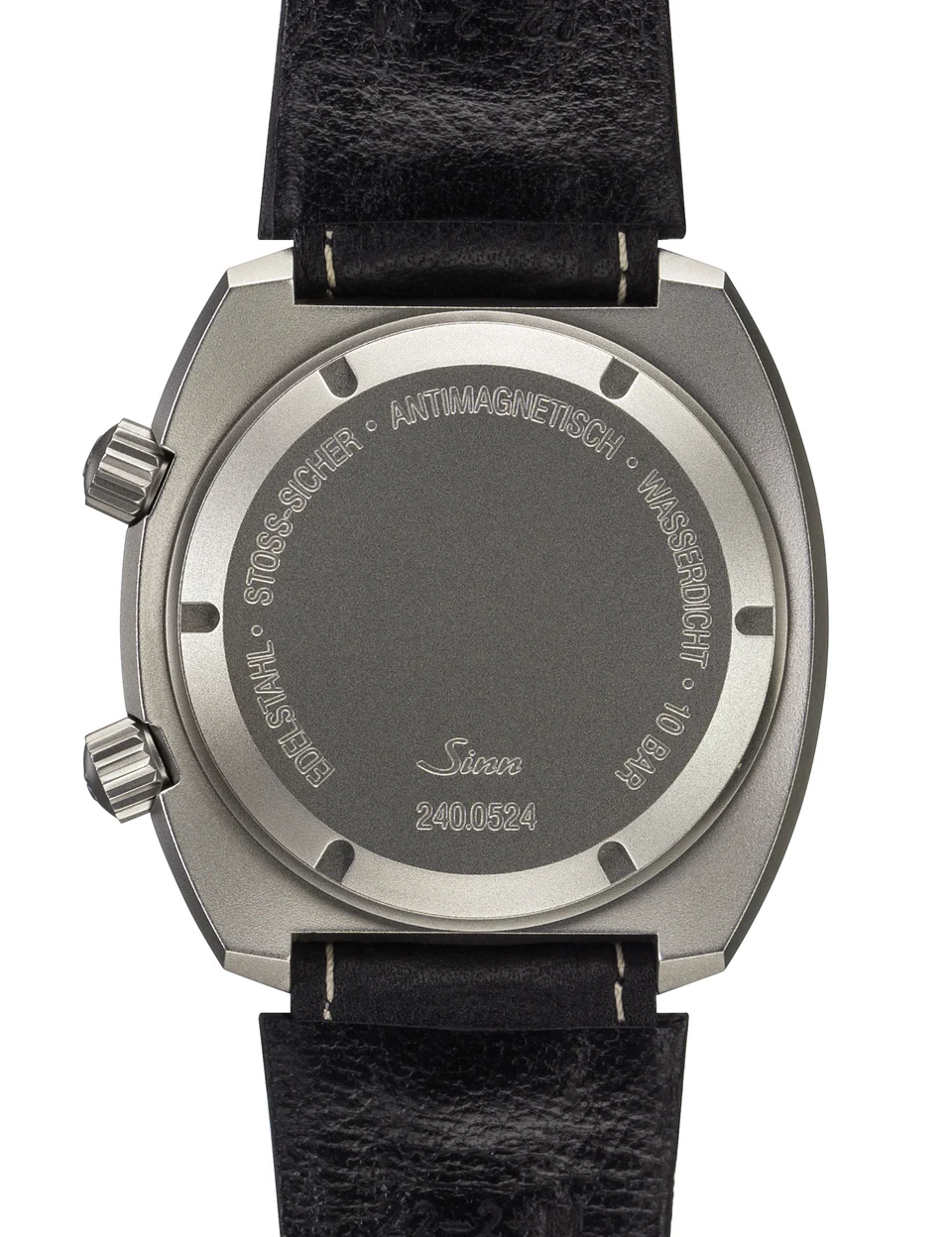Sinn 240 St GZ Vintage Cowhide Brown Watch - Image 3