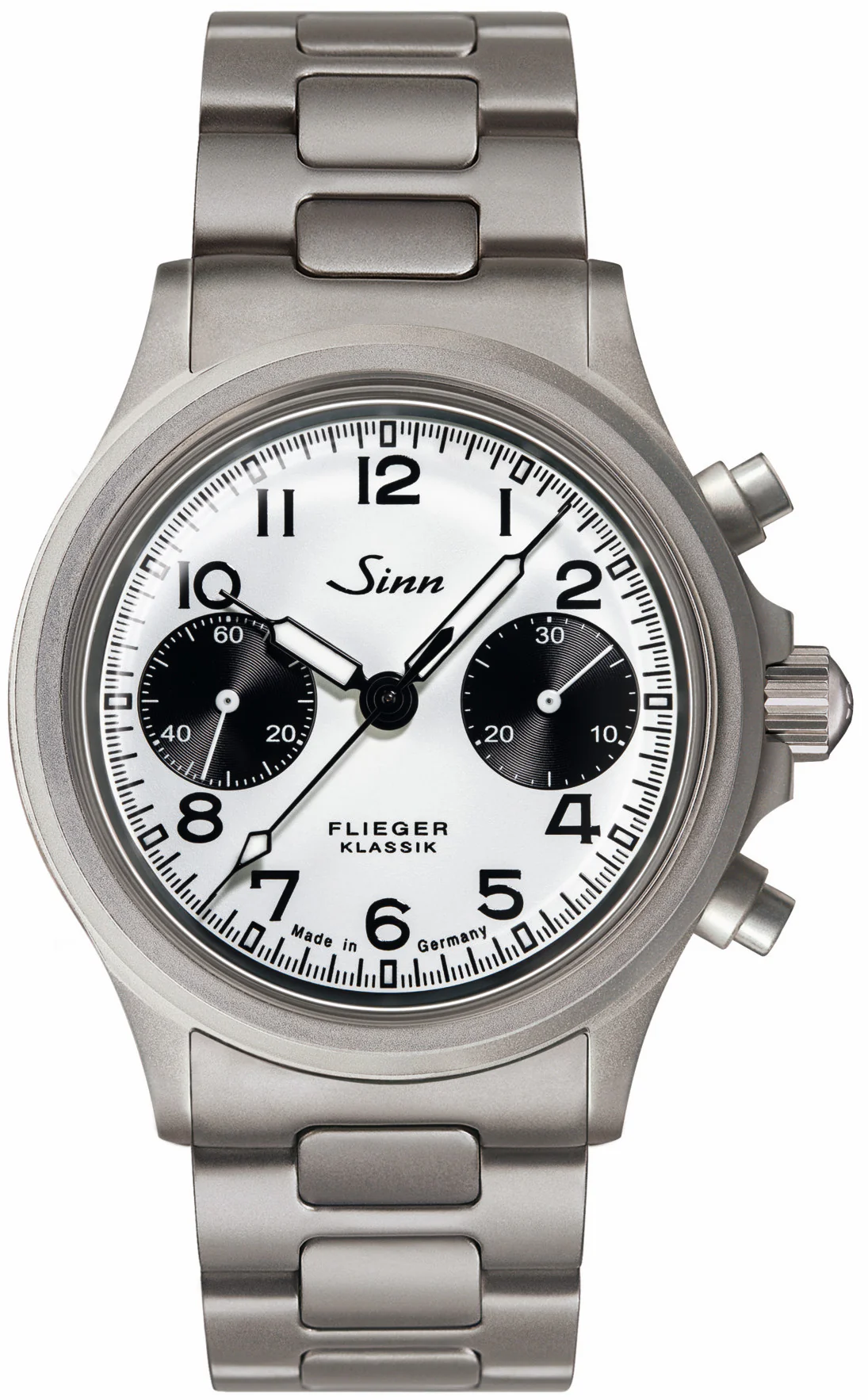 Sinn 356 Pilot Classic W H-Link Bracelet Watch