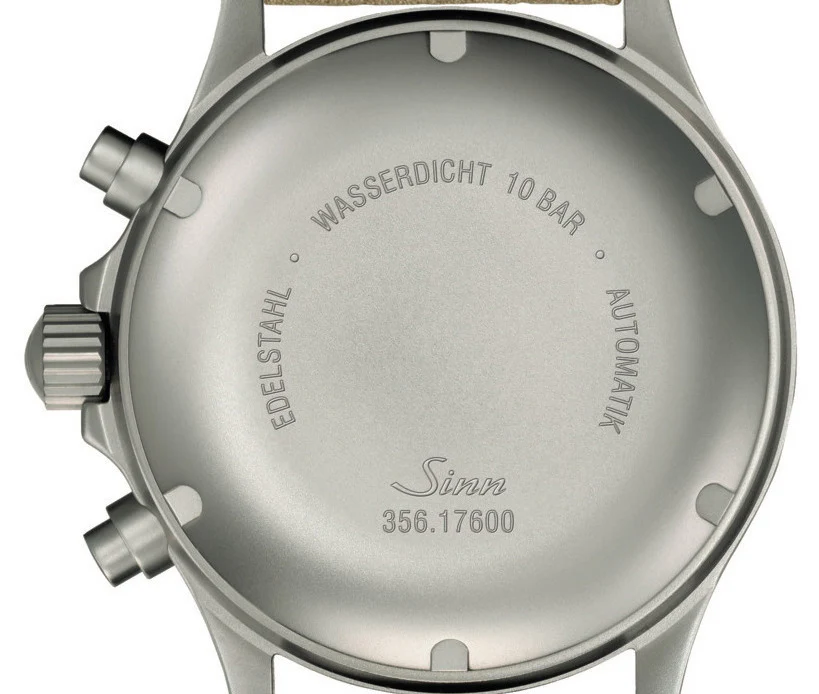 Sinn 356 Pilot Classic W H-Link Bracelet Watch - Image 3