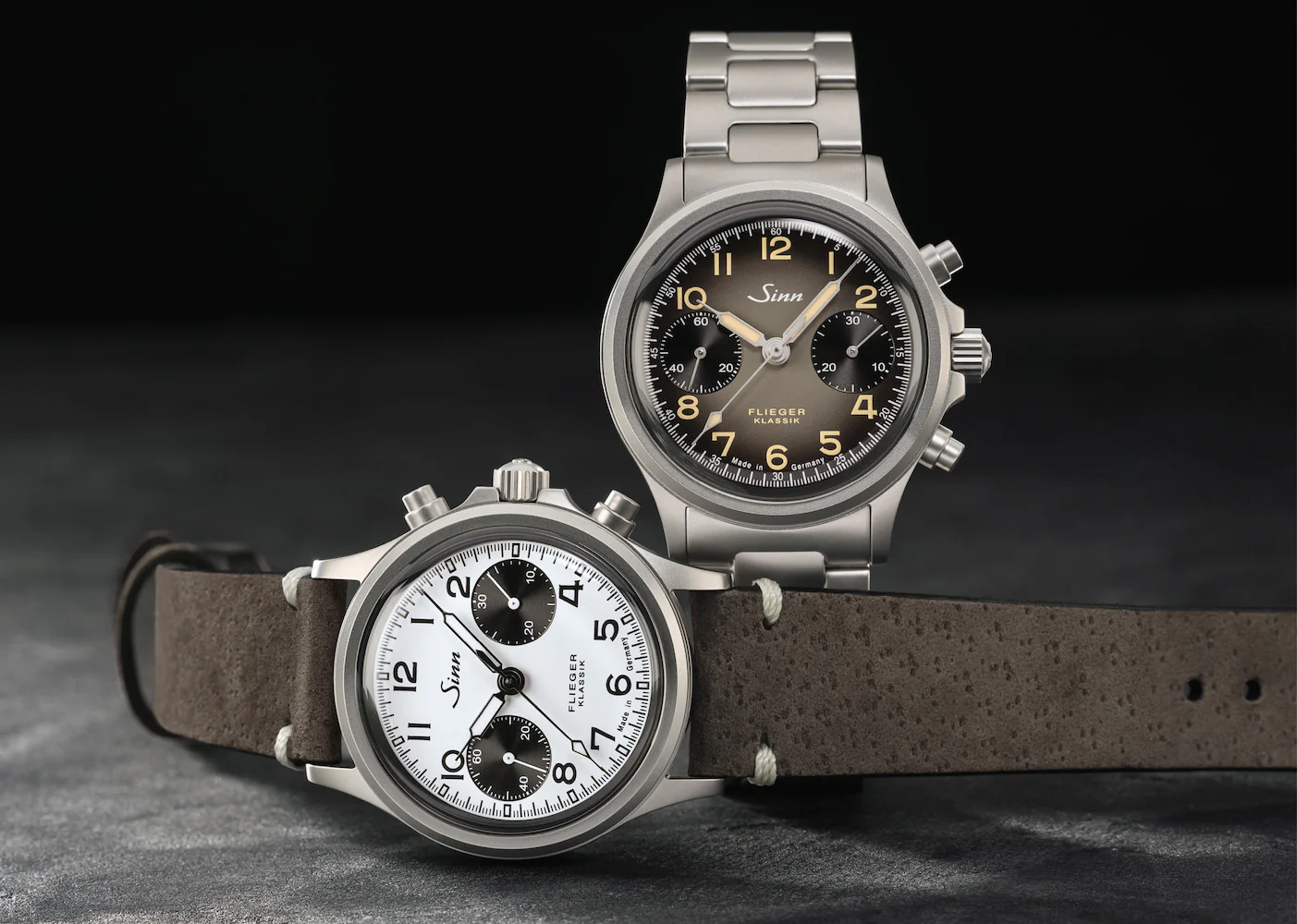 Sinn 356 Pilot Classic W H-Link Bracelet Watch - Image 5