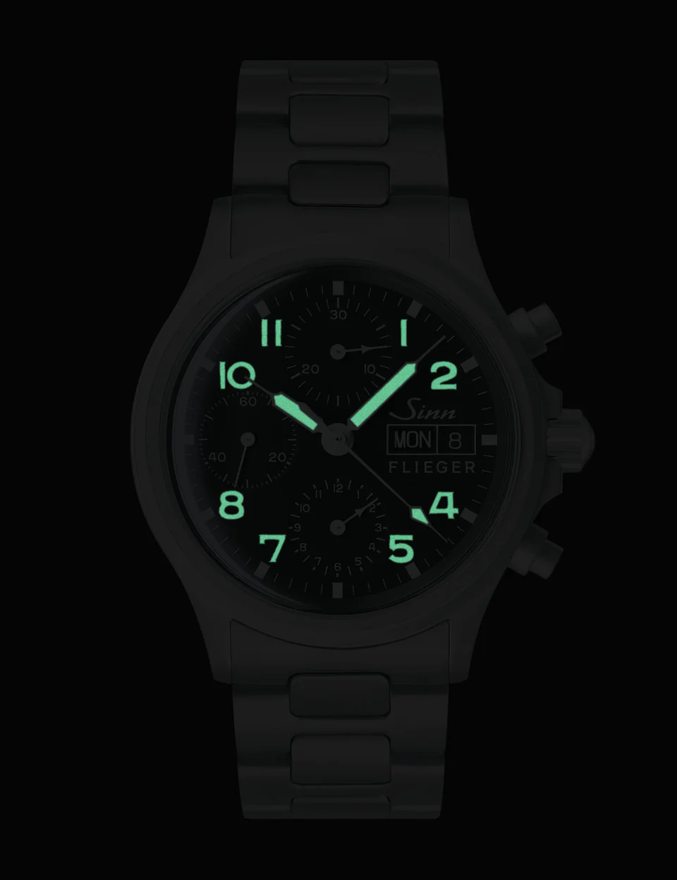 Sinn 356 Pilot Cowhide Black Watch - Image 2