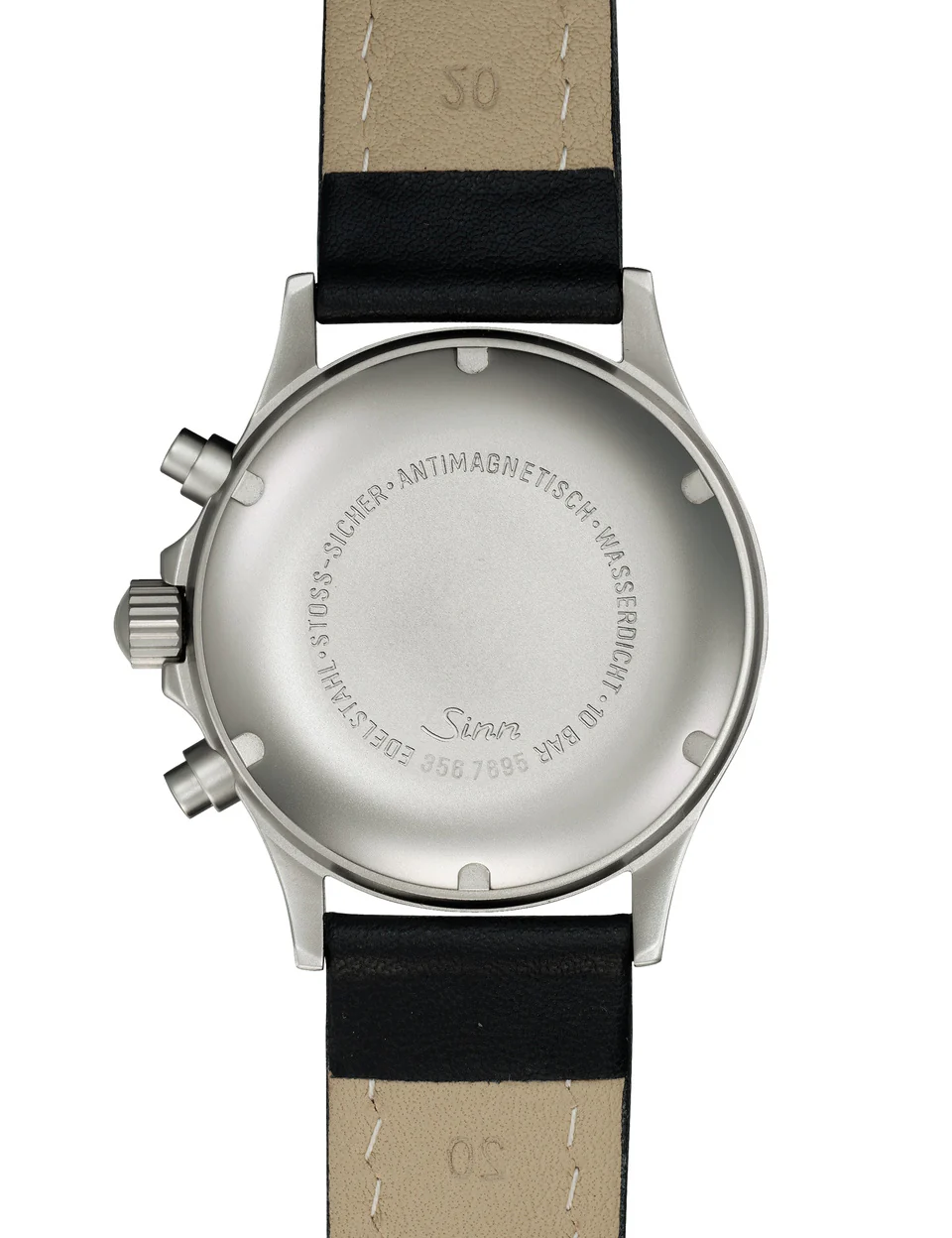 Sinn 356 Pilot Cowhide Black Watch - Image 3