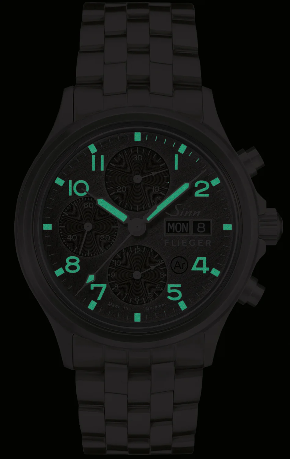 Sinn 358 Sa Pilot DS Canvas Beige Watch - Image 3