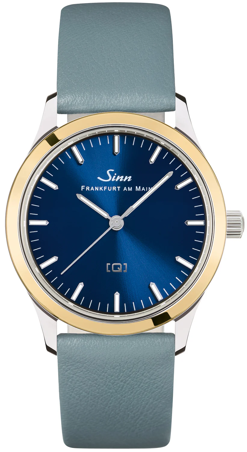 Sinn 434 St GG B Ladies Leather Blue Watch