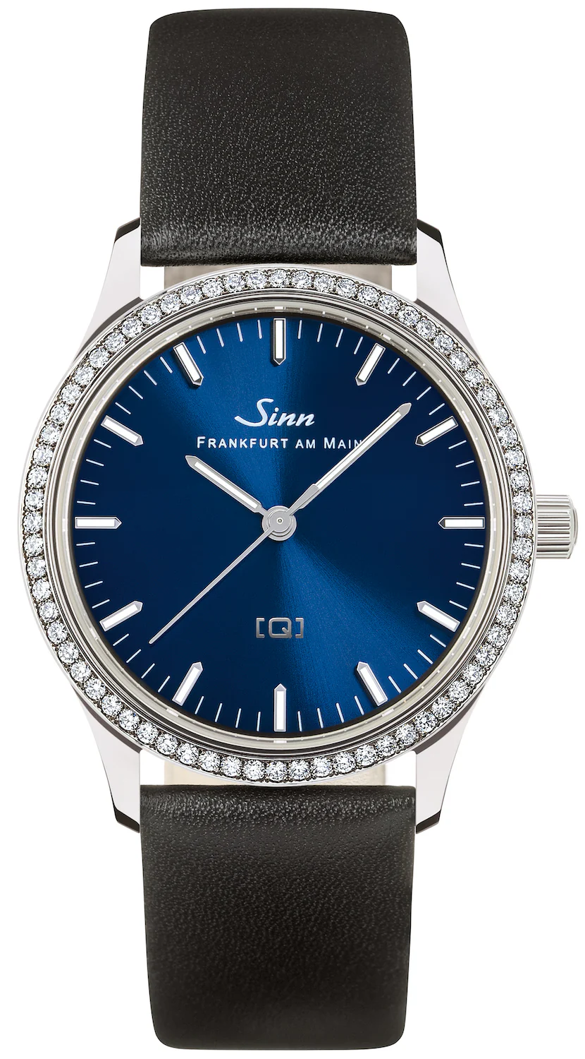 Sinn 434 TW 68 WG B Ladies Leather Black Watch