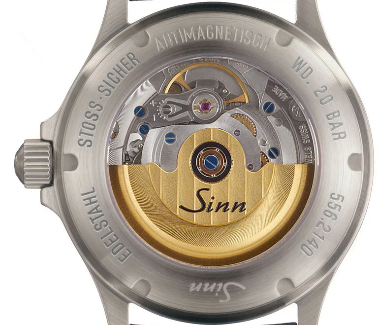 Sinn 556 I Mother of Pearl S H-Link Bracelet Watch - Image 2