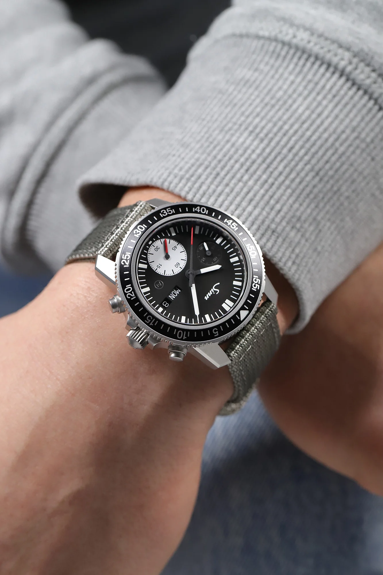 Sinn 613 St H-Link Bracelet Watch - Image 5