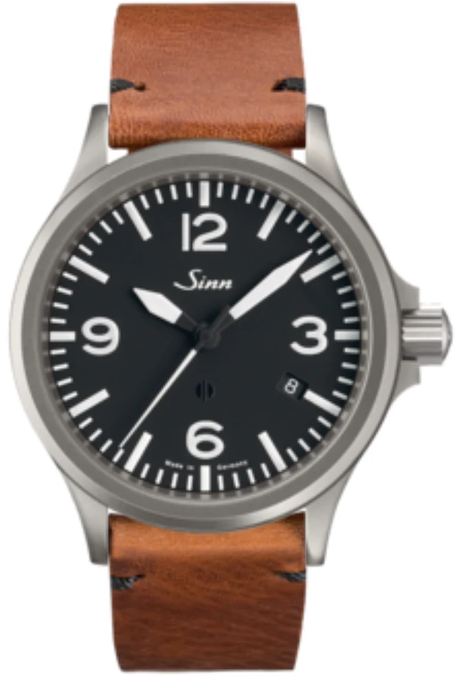 Sinn 856 Vintage Cowhide Brown Watch