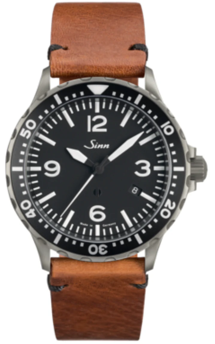 Sinn 857 Vintage Cowhide Brown Watch