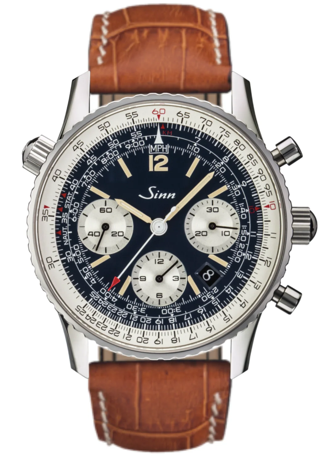 Sinn Watch 903 St B E Alligator Cognac